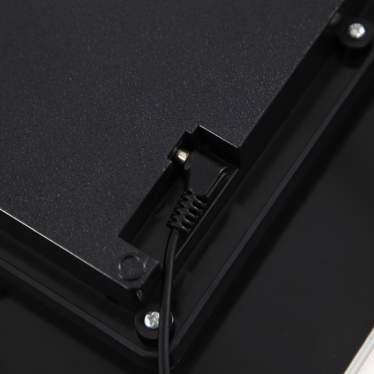 Large 12-Inch LED Digital Clock with Temperature Display & Mirror Finish - Perfect for Modern Homes