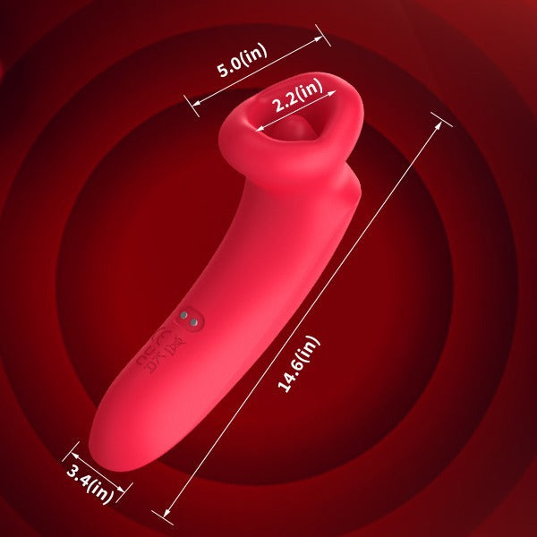 Exquisite Loli Suction Vibrator - Intense Tongue-Licking & Pulsating Pleasure for Women