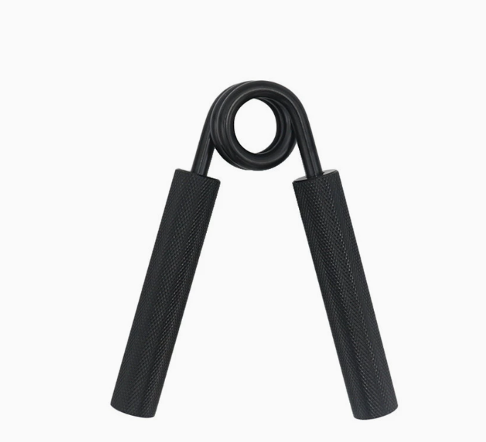 2 pcs Black Heavy Duty Metal Hand Grip Strengthener - Hand Training Equipment for Rehabilitation & Fitness with Adjustable Resistance 150LB