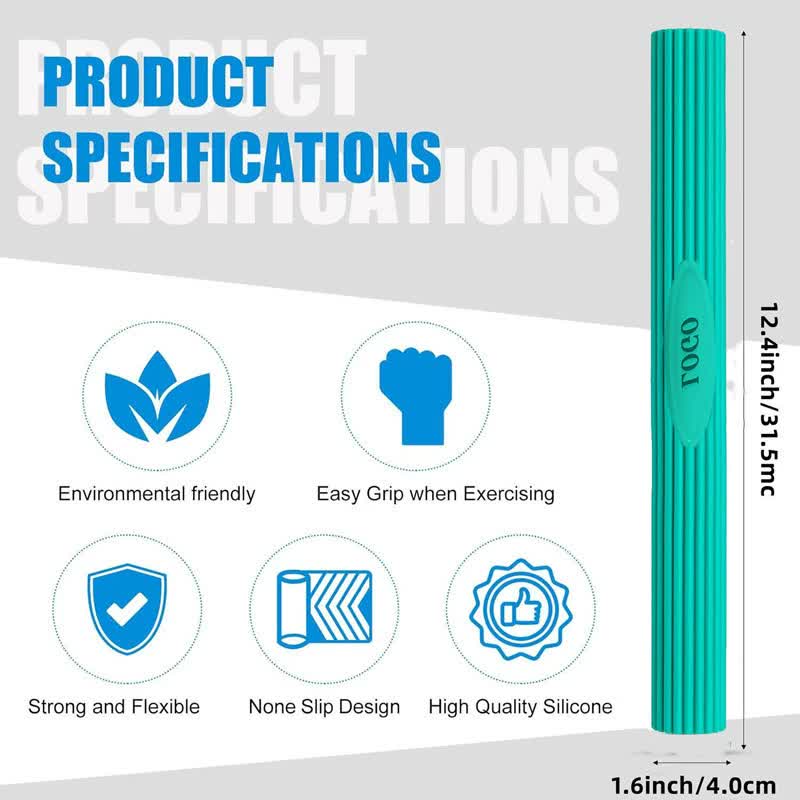 Multifunctional Resistance Bar Set | Yoga Fitness Toning Tool, Muscle Relaxation, Grip Strength Improvement | 3-Piece Set with Stretching and Recovery Features (5LB?10LB?15LB)