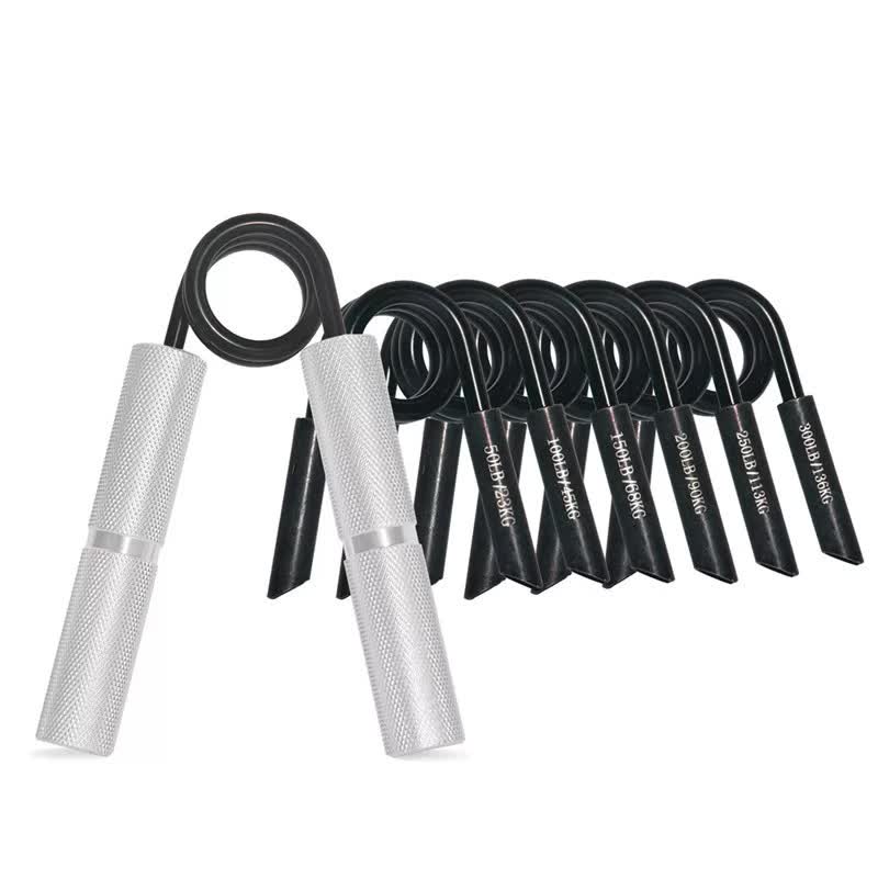 7-in-1 Aluminum Metal Grip Strength Trainer Set with Adjustable Resistance - Wrist, Finger, and Arm Exercise(50LB-350LB)