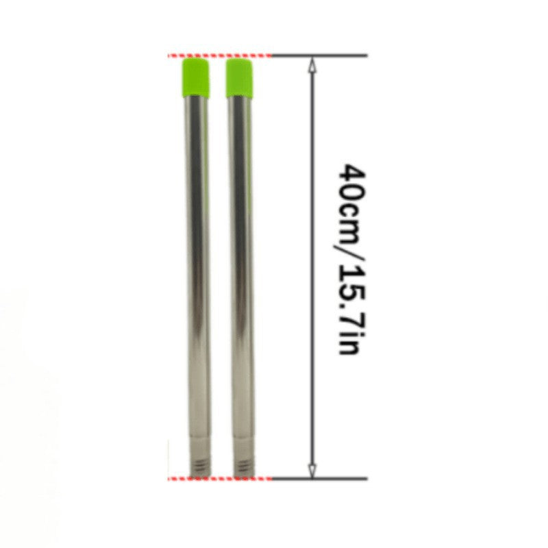 Fruit picking tool with telescopic pole - stainless steel fruit picking pole, high altitude tree fruit picking tool 3.2m