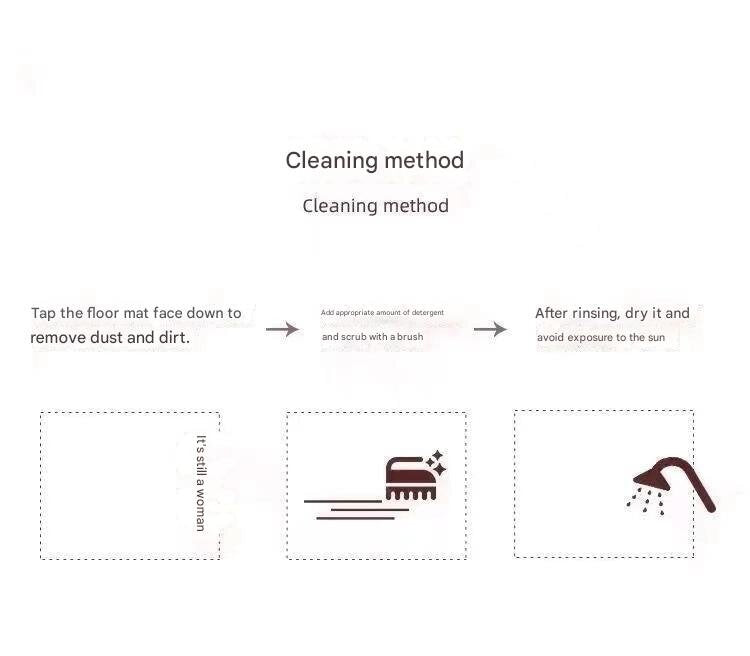 Plum in a bottle Diatomaceous Earth Bathroom Mat - Vintage Design, Fast-Dry Anti-Slip 50*80cm