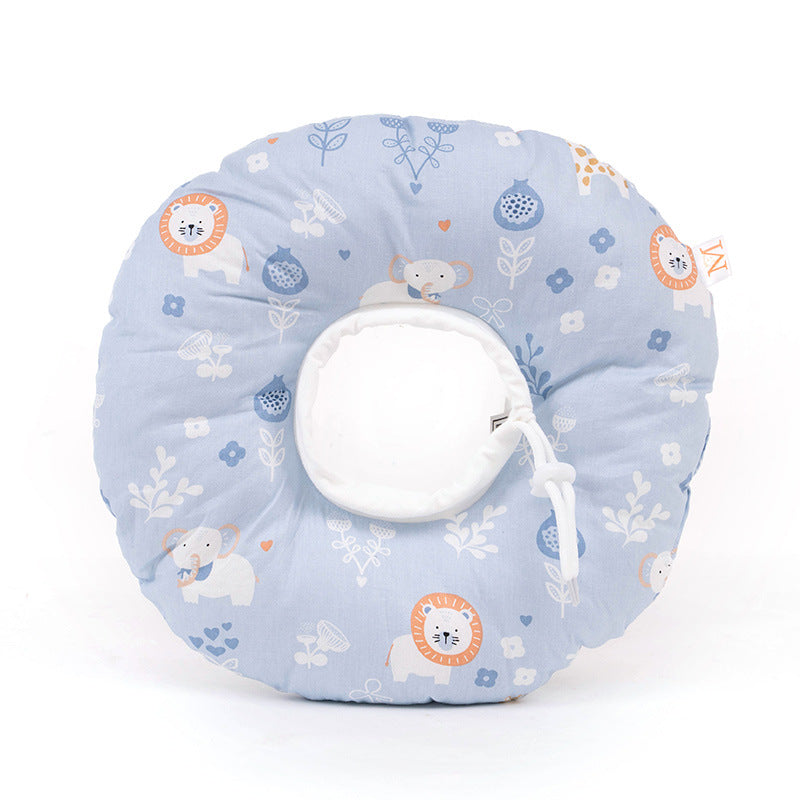 2 pcs Lion Soft Pet Recovery Collar - Comfortable Anti-Lick Cone for Cats & Dogs Size XS