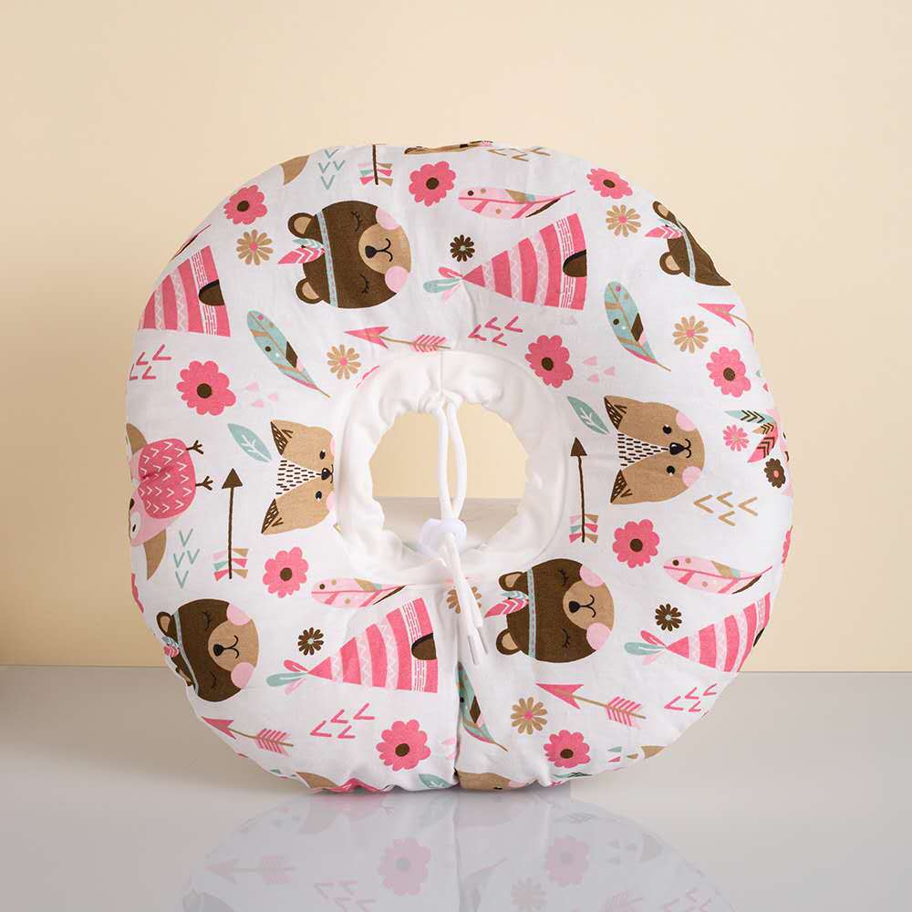 2 pcs Cupid's arrow pattern Pet Recovery Collar - Comfortable Anti-Lick Cone for Cats & Dogs Size S