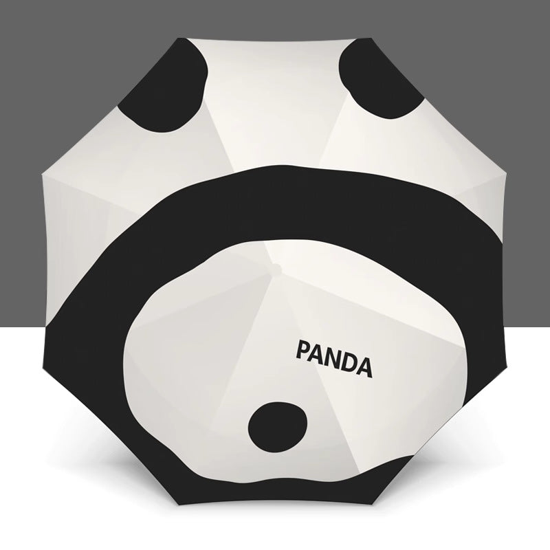Panda Back Cute Cartoon Umbrella - Sun/Rain Umbrella
