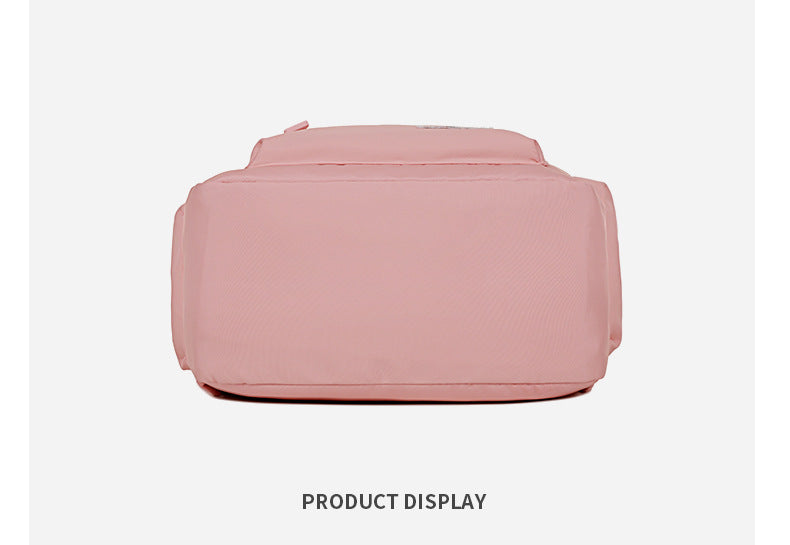 Blue Large Capacity Travel Backpack for Girls - Waterproof School Bag with Detachable Pencil Case