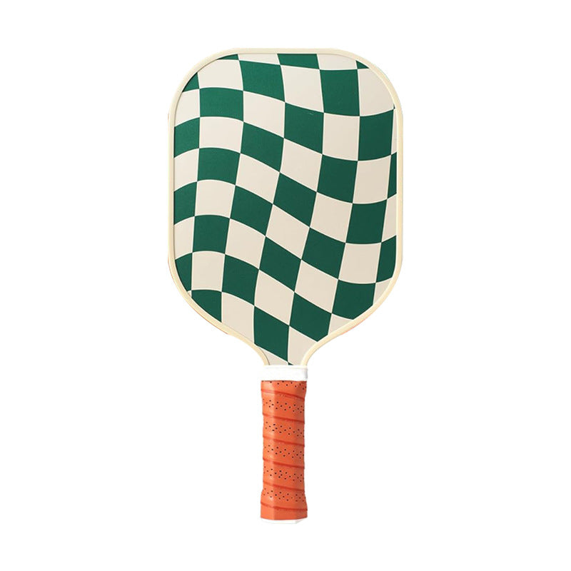 Style 1 White And Green T700 Carbon Fiber & Fiberglass Pickleball Paddle - Lightweight 220g with Anti-Slip TPU Grip for Training & Competition