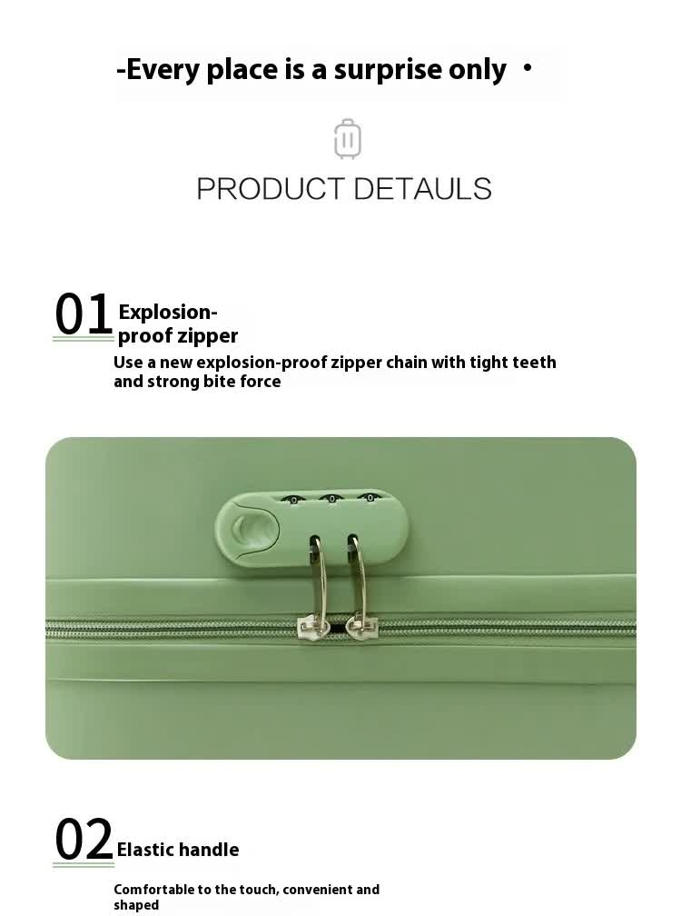 Black Compact 18-Inch Carry-On Suitcase | Lightweight ABS Hardside Spinner Luggage