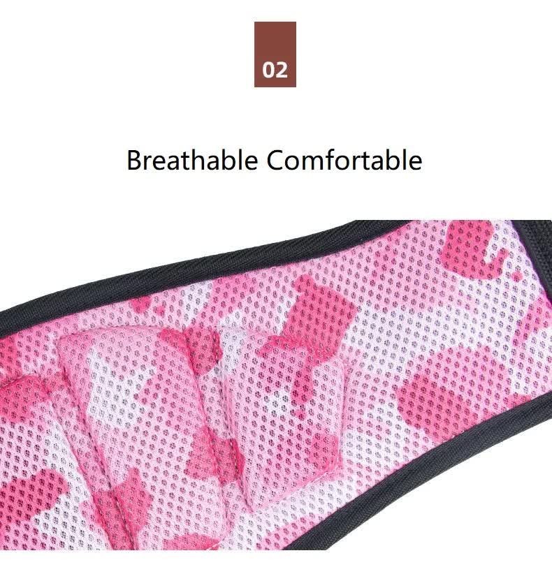 Size XL Pink Camouflage Camo Weightlifting Belt - EVA Nylon Gym Belt for Squats, Deadlifts & Lumbar Support