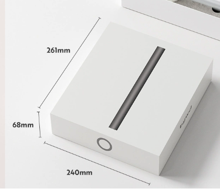 Dazzling White 4-Piece Set Women's Air Cushion Comb for Long Hair Anti-Static Detangling Massage Scalp Comb Portable Fluffy Styling Brush