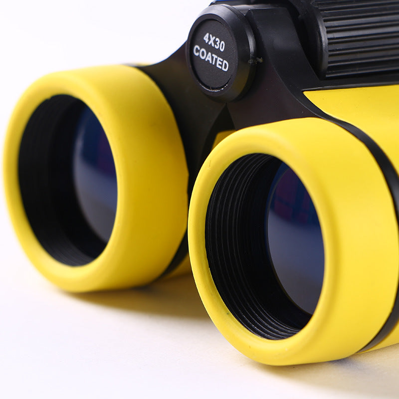 Purple 2-Pack 4x30 Kids Binoculars Set - Lightweight & Durable for Young Explorers