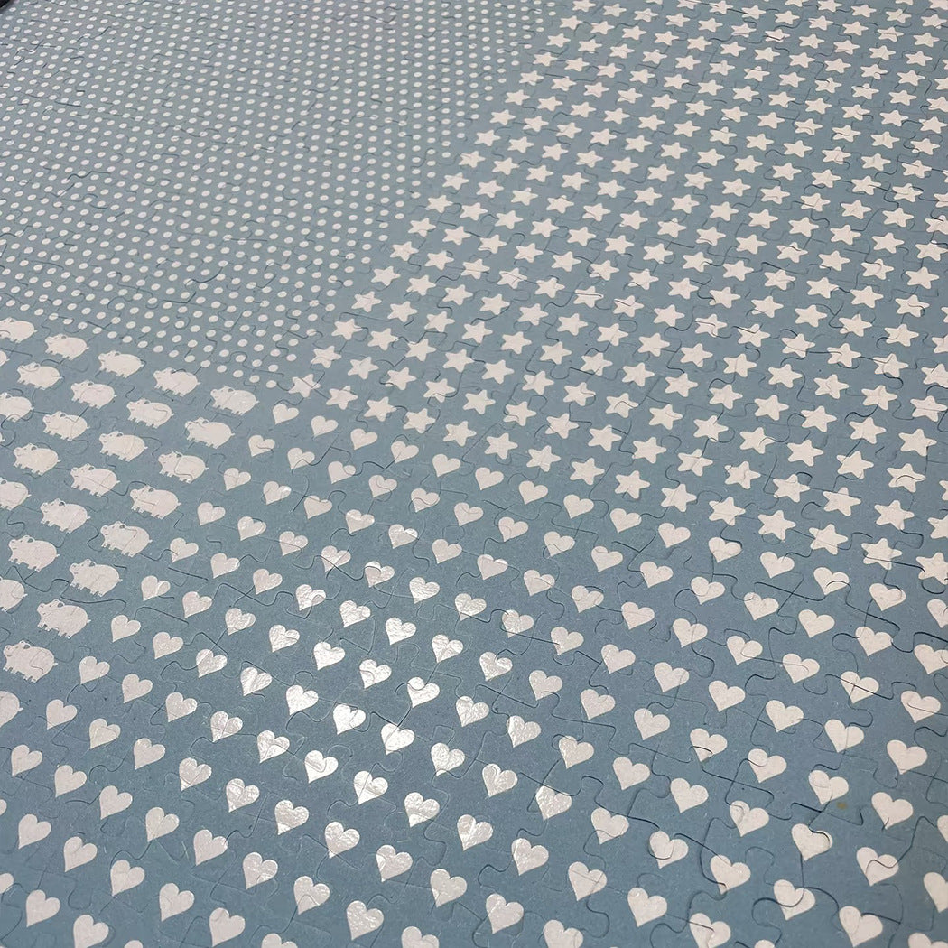 Thinking of the Sunset 1000-Piece Fine Art Jigsaw Puzzle - Premium Blue Cardboard Puzzle for Adults