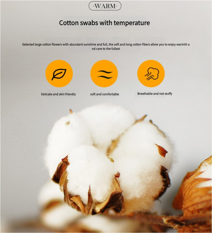 Comfortable cotton pillowcase, double-sided warm design, breathable and skin-friendly - yellow