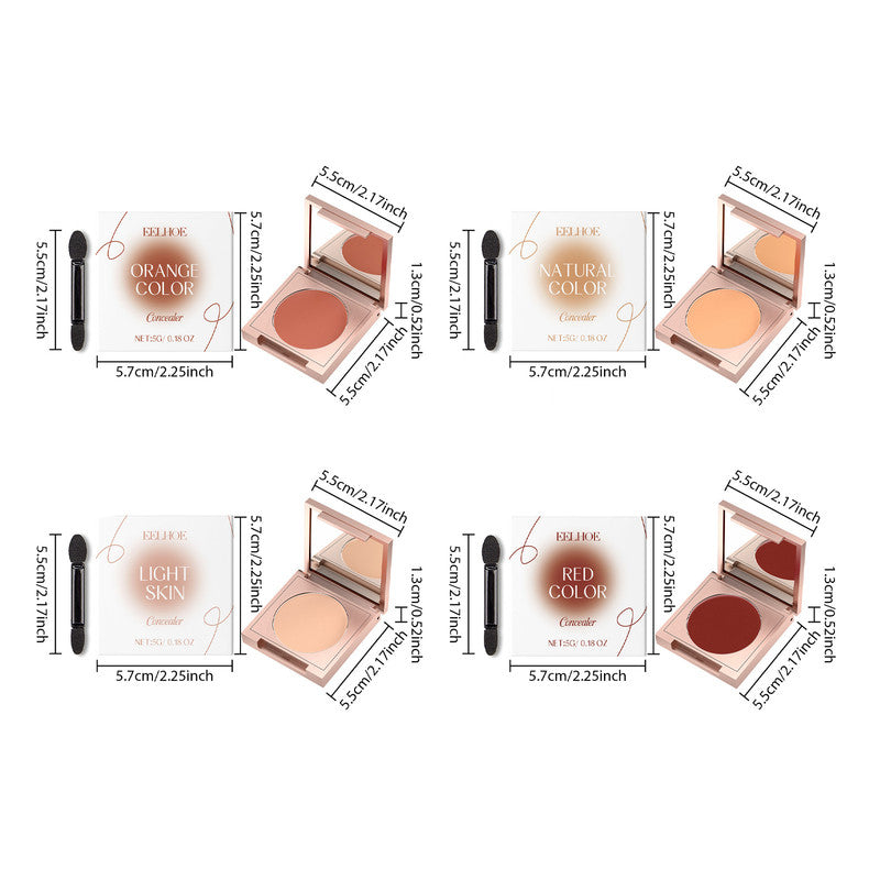 Professional Concealer with Long-Lasting Coverage(orange color)