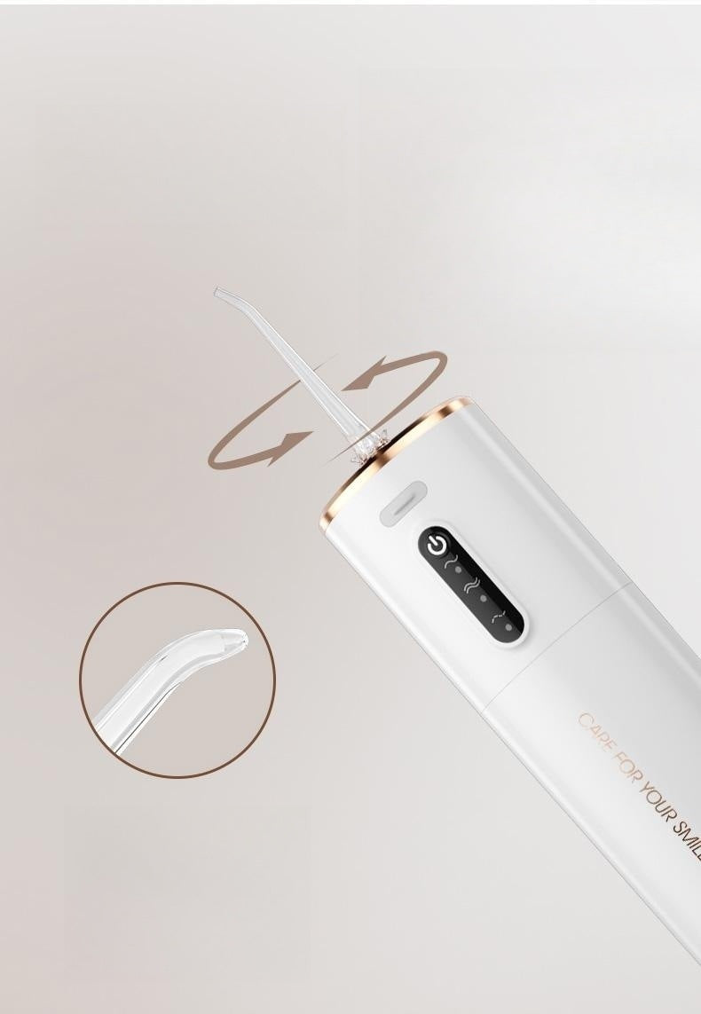 Portable Electric Water Flosser - USB-C Rechargeable, Multiple Modes, Gingival Protection(green)