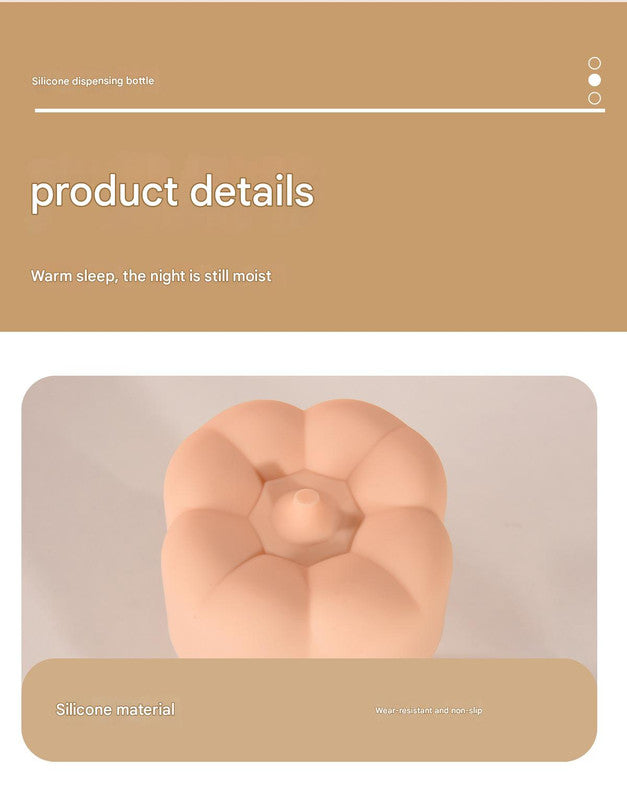 Brown suit Silicone Travel Bottles Set (4 Pack, 60ml) - Leakproof Refillable & Squeezable