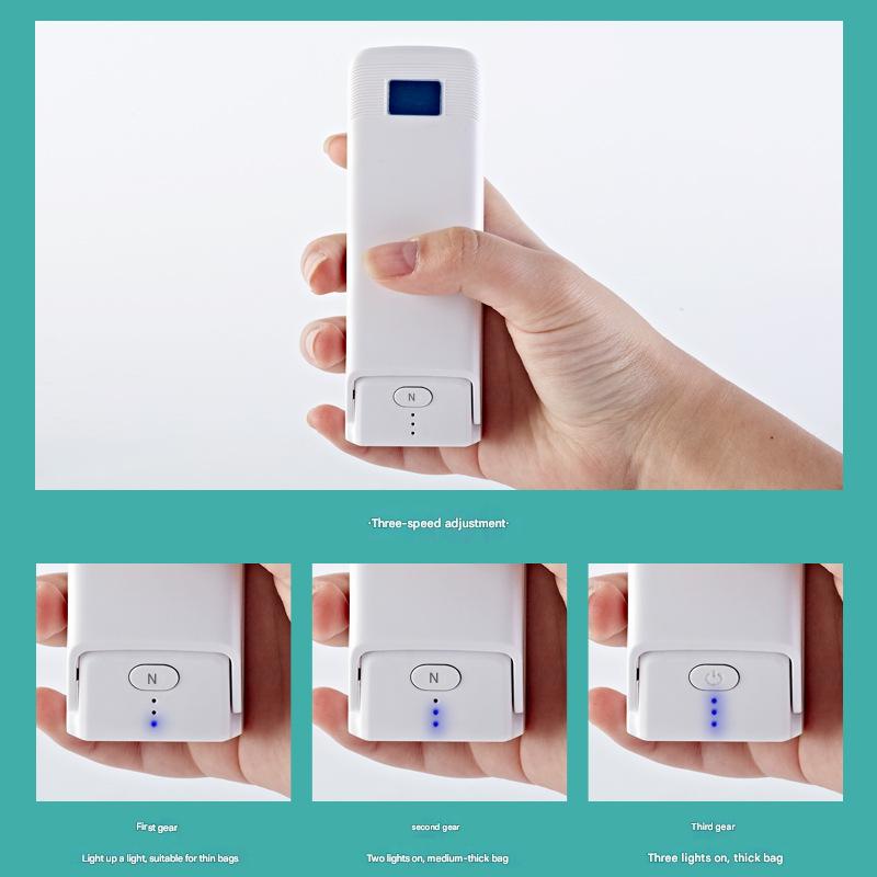 Kitchen Gadget: Portable Heat Sealer - Seals Bags, Cuts, Holds Phone