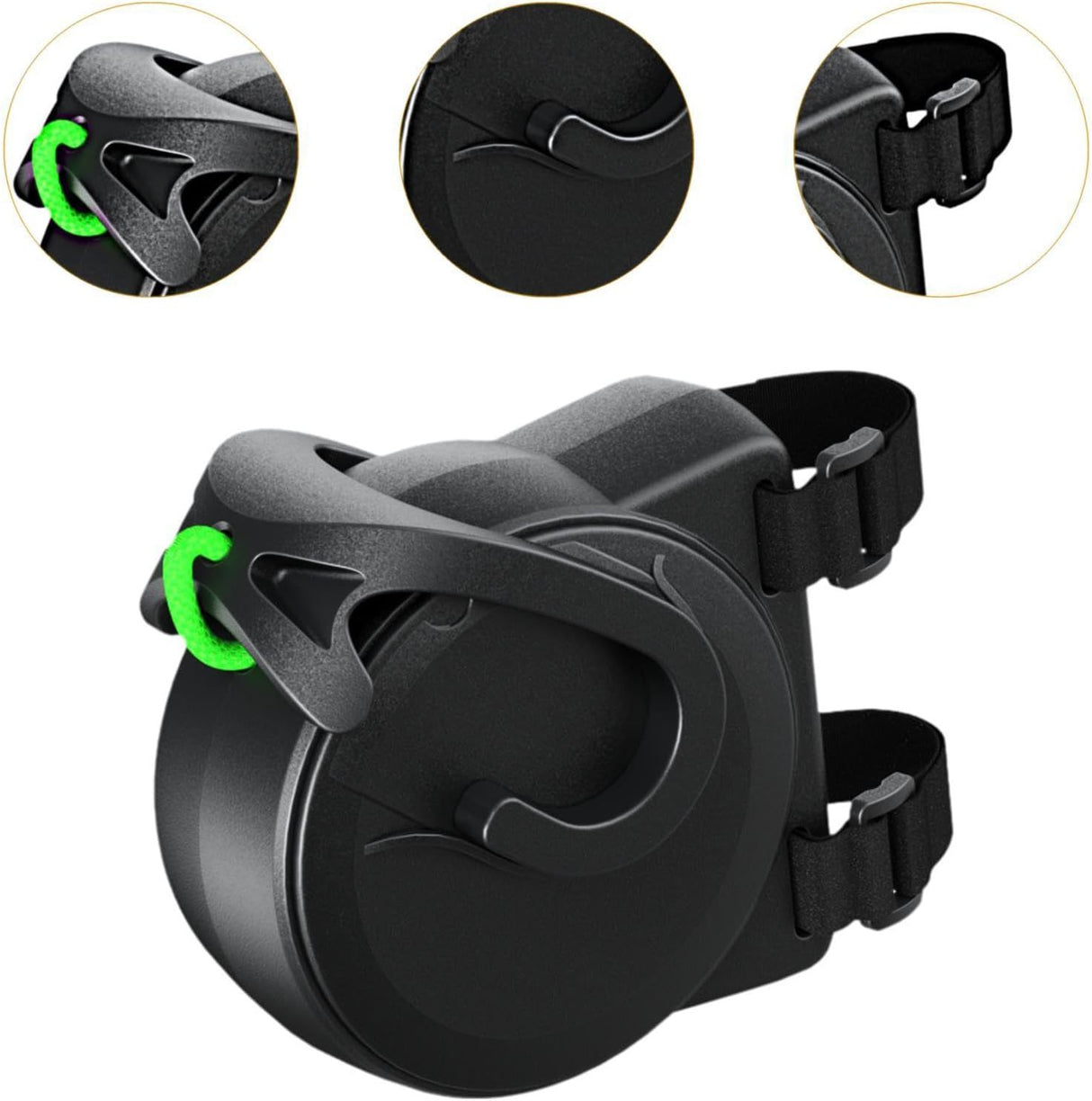 Bike Tow Strap with Automatic Shrinkage - Parent-Child Cycling Assist Rope (450lbs Capacity)