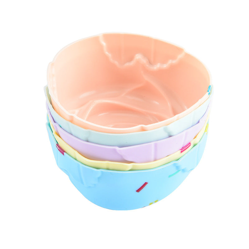 Style 5 Silicone Mini Cake Molds (30 Pack) - For Cupcakes, Desserts (7x6.8x3cm)