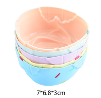 Style 5 Silicone Mini Cake Molds (30 Pack) - For Cupcakes, Desserts (7x6.8x3cm)