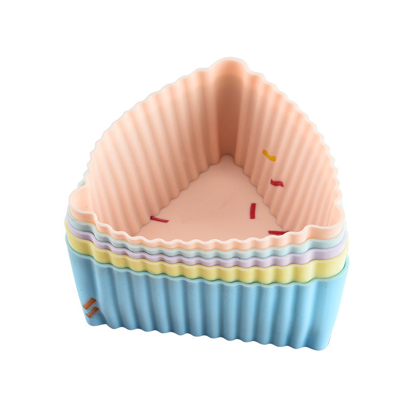 Style 10 Silicone Mini Cake Molds (30 Pack) - For Cupcakes, Desserts (6.7x6x3cm)