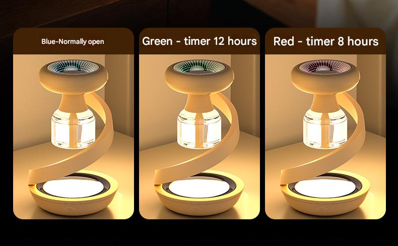 Beige 2-in-1 Mosquito Repellent Lamp & Starry Sky Night Light Projector