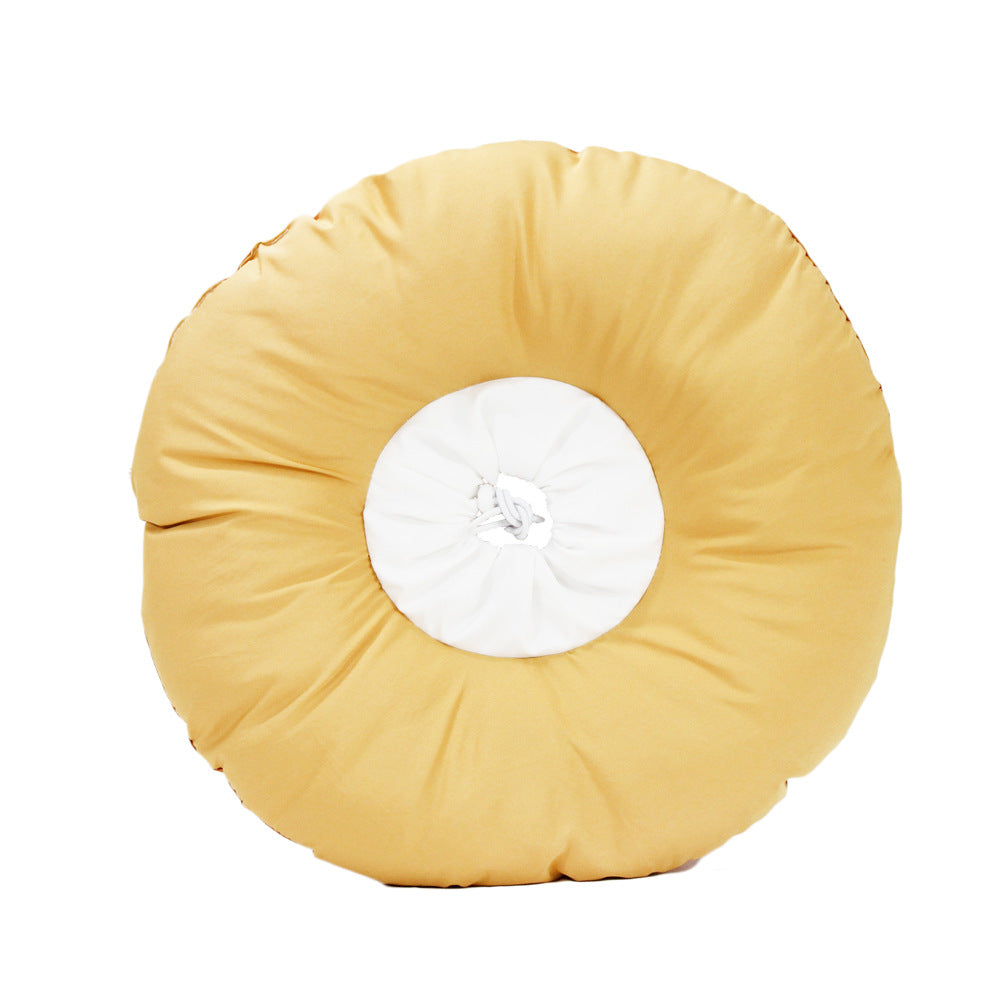 Yellow Adjustable Soft Elizabethan Collar for Pets - Comfortable Recovery Aid - M