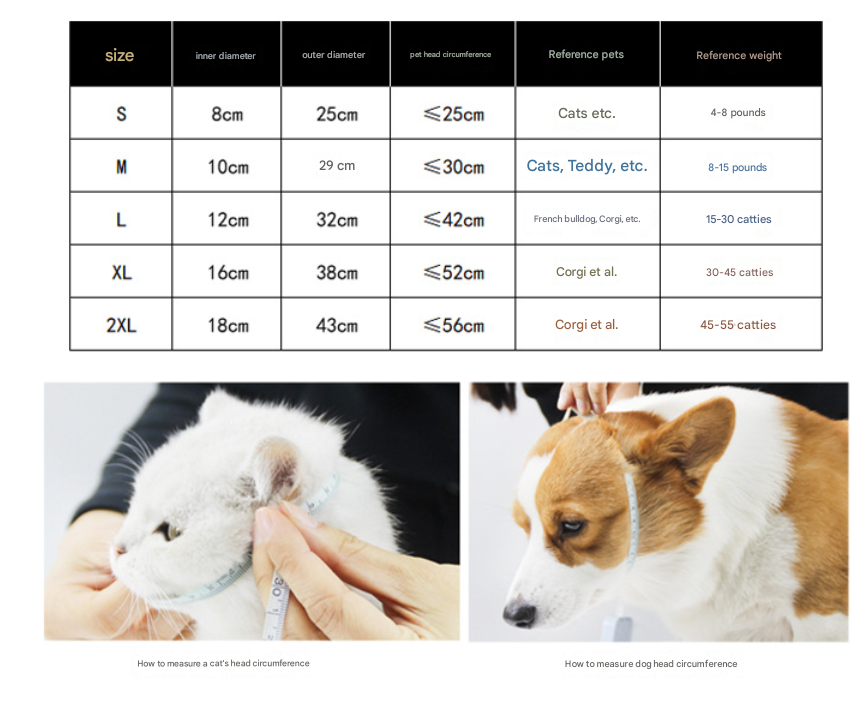 Green Adjustable Soft Elizabethan Collar for Pets - Comfortable Recovery Aid - XL