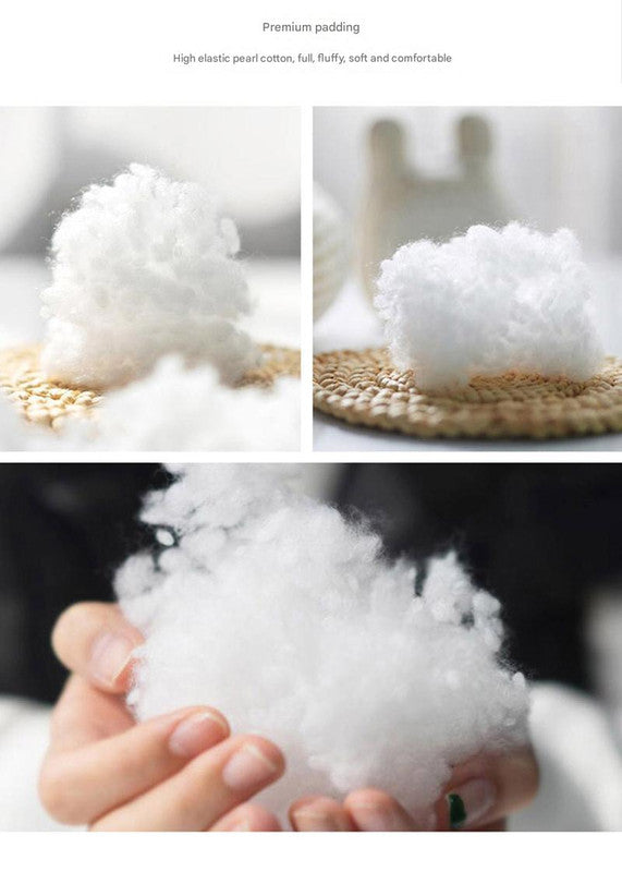 Dark Grey Soft And Thick Seat Cushion - Cotton Linen Blend Chair Pad with Ties - 43x43cm