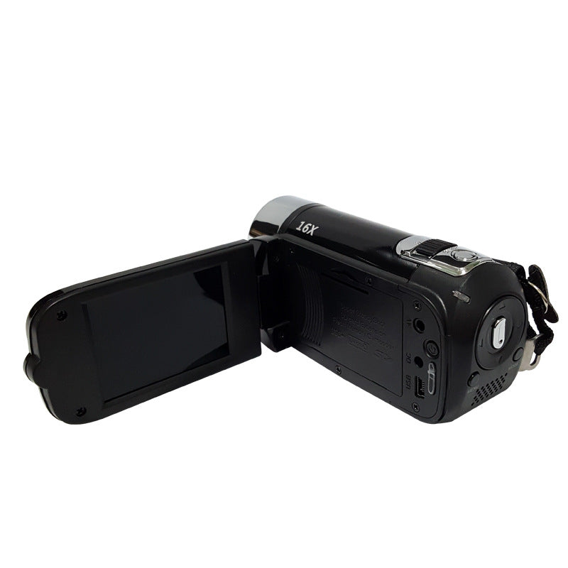Silver Capture Life's Moments: HD 1080P Digital Camcorder - 16MP Photos, 16X Digital Zoom, 2.7 LCD Screen"