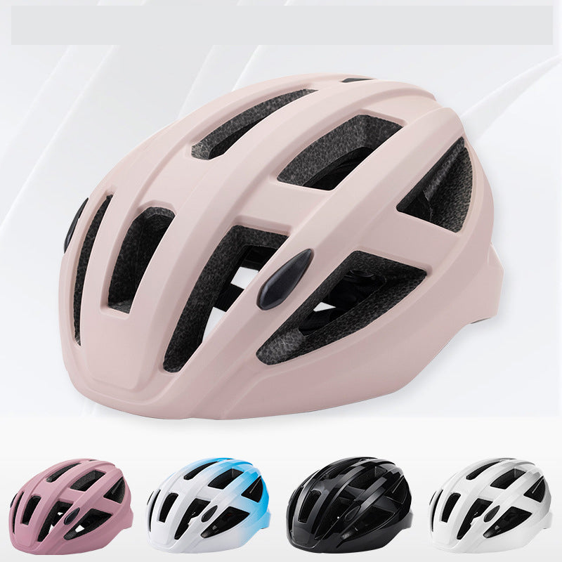 White Ultra-Light Adult Cycling Helmet - CE & CPSC Certified, In-Mold Safety for Road & Mountain Biking