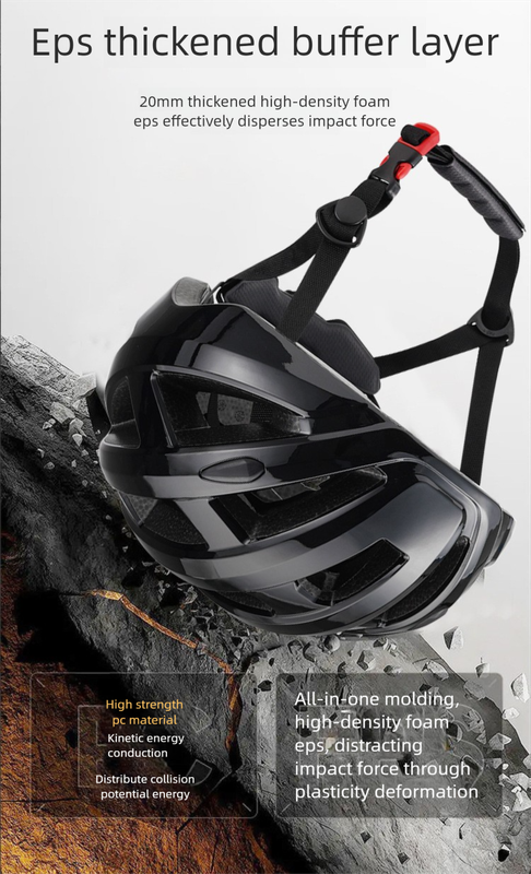 White Ultra-Light Adult Cycling Helmet - CE & CPSC Certified, In-Mold Safety for Road & Mountain Biking