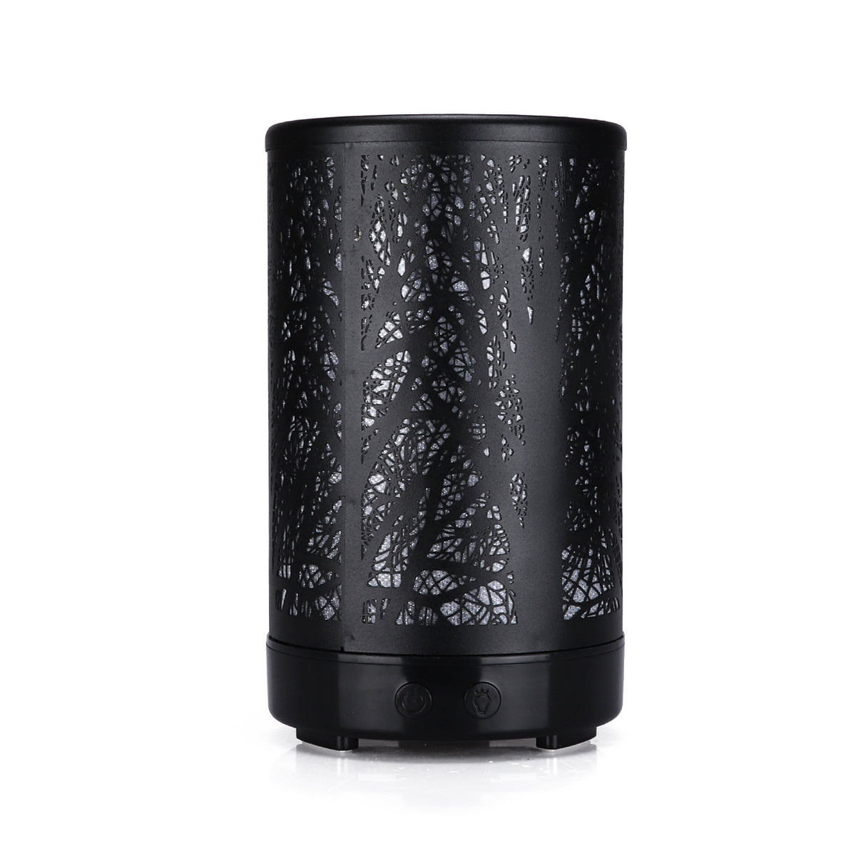 Black Forest Design Iron Essential Oil Diffuser - 7 Color LED Ultrasonic Cool Mist Humidifier 100ml