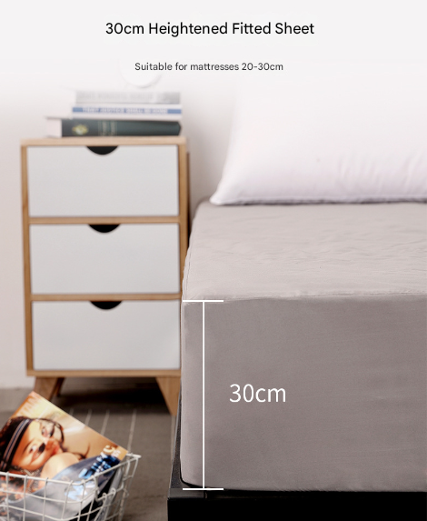 Brown Queen Size Waterproof Fitted Mattress Protector - Soft & Breathable Bed Cover, Hypoallergenic, Deep Pocket (152x190x30cm)