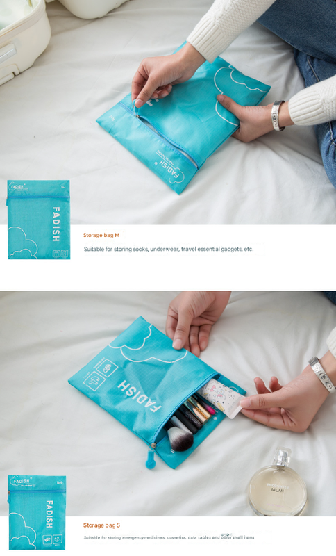 Dark Green 7-Piece Travel Packing Cubes & Organizer Set - Lightweight Luggage Storage Bags for Clothes, Shoes & Toiletries