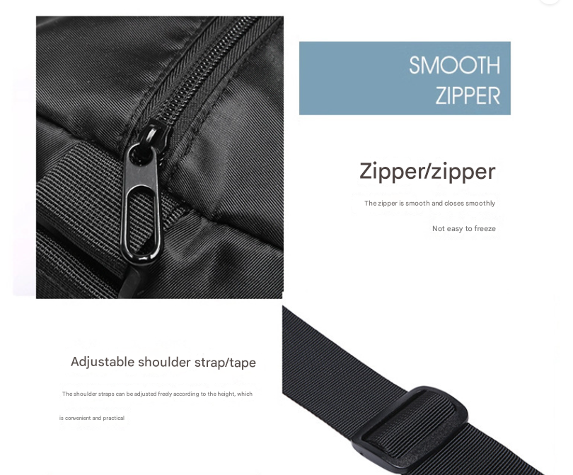 Green Men's Large Capacity Sports Duffel Bag with Wet/Dry Separation Pocket - Travel & Gym Tote