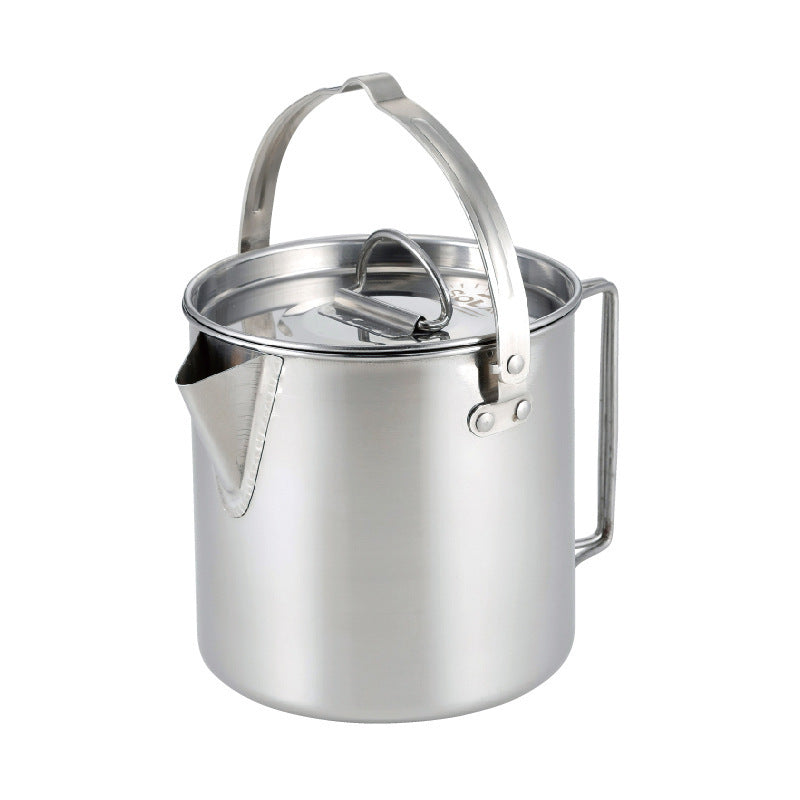 Portable Outdoor Camping Kettle for Coffee, Tea, and Cooking