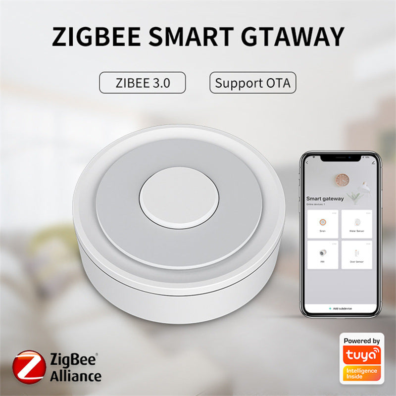 Apple HomeKit Compatible Dual-Mode Wired Tuya Zigbee Gateway