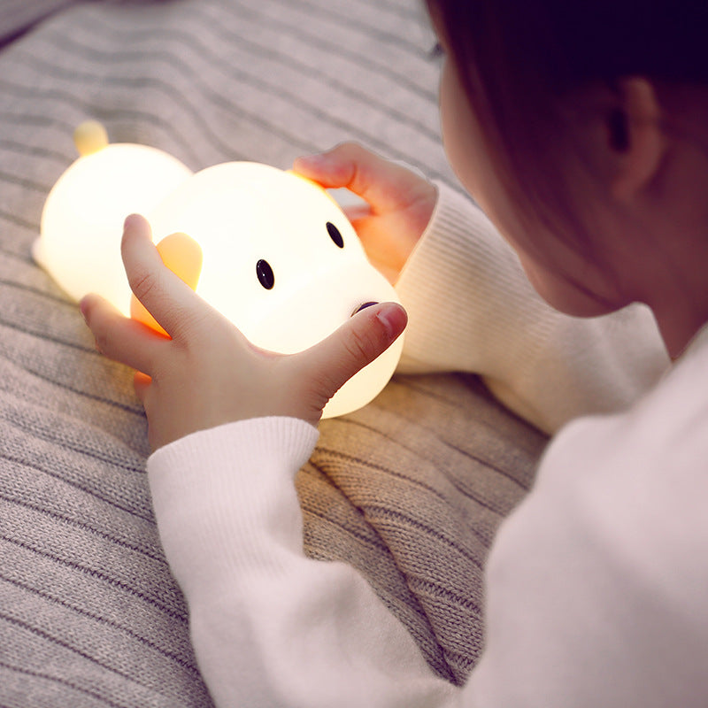Dopey Dog Children's Silicone Night Light with Tap Control
