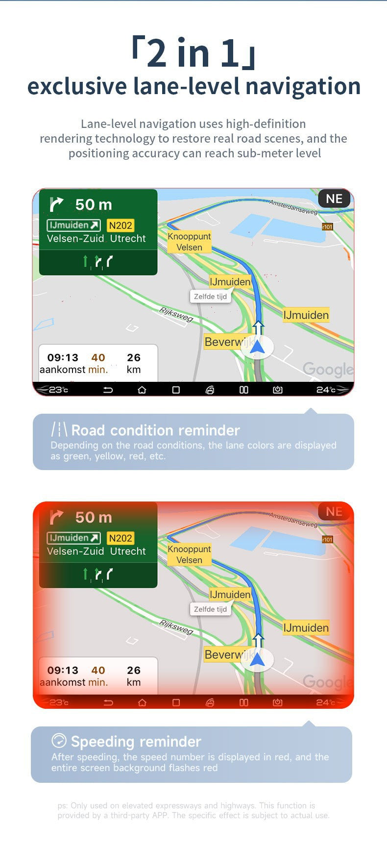 2-in-1 Wireless CarPlay & Android Auto Adapter - Plug & Play Dongle for Cars(Applicable to iPhone-White)