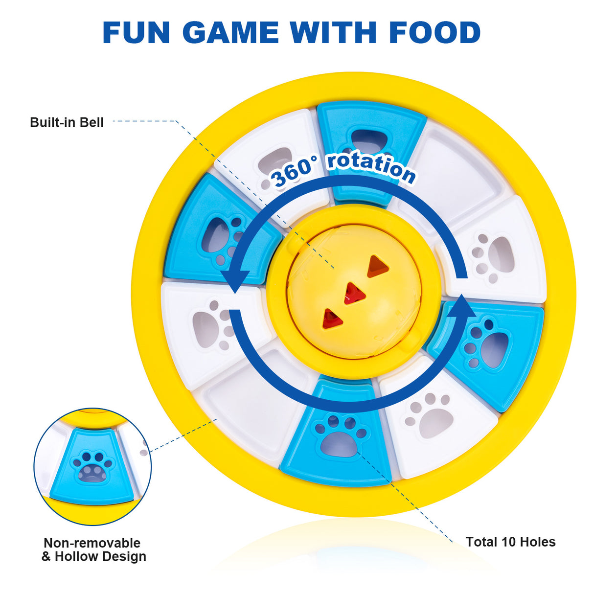 Interactive Dog Puzzle Feeder Toy - Slow Feeder for IQ Training & Mental Stimulation(green)