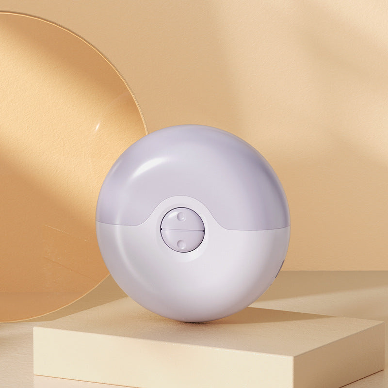 Purple Electric Nail Clipper & Filer - 2 Speed, Low Noise, Safe for Babies (1yr+) & Adults