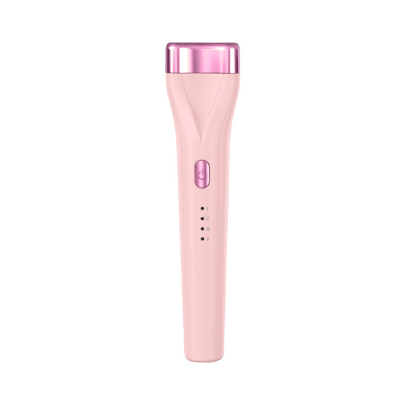 Rechargeable Heated Eyelash Curler - 3 Temperature Settings, 30s Rapid Heating & Anti-Scald Design(Pink)