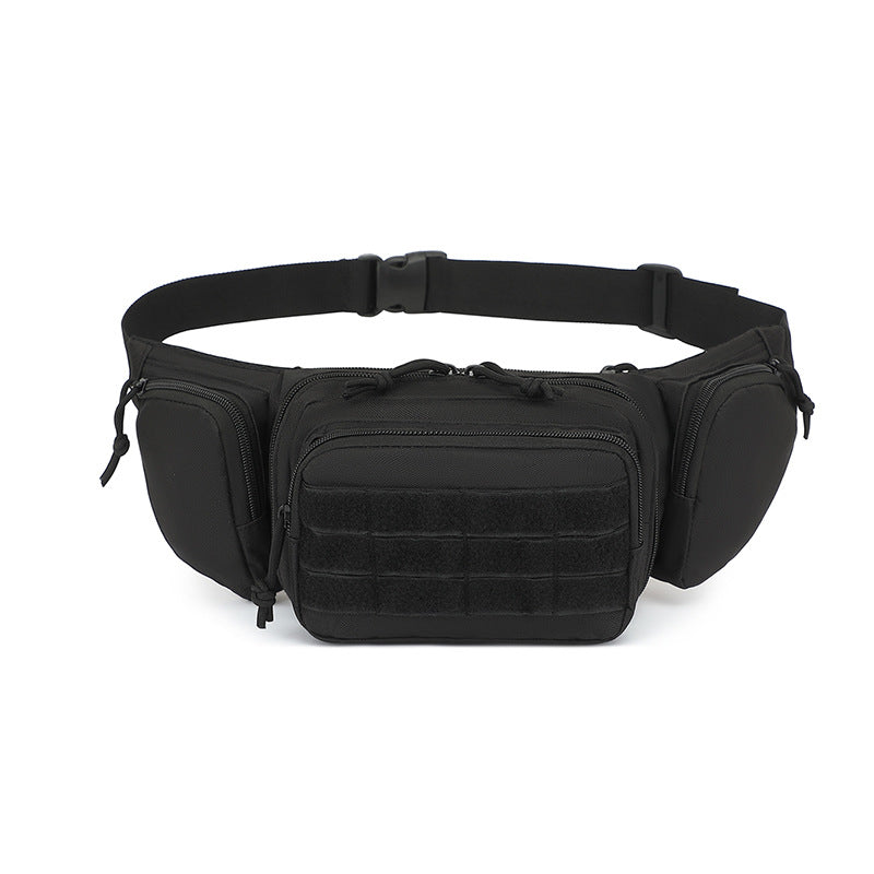Tactical Waist Pack & Concealed Carry Bag - Multi-Pocket Fanny Pack with Adjustable Strap(black)