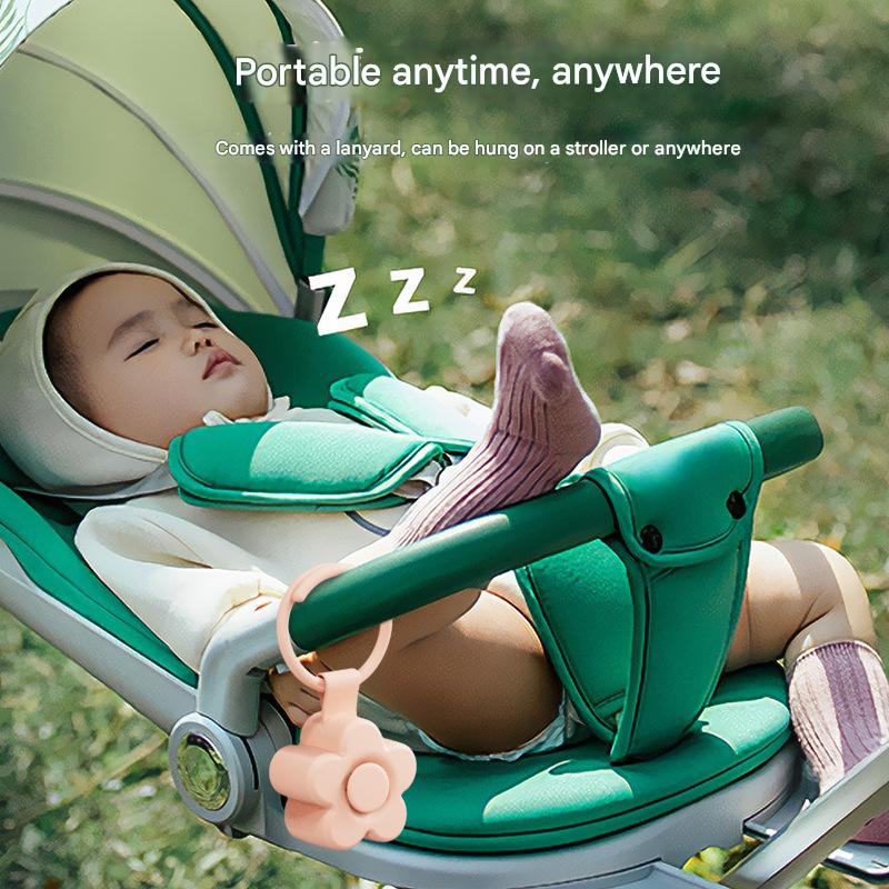 Portable White Noise Sleep Aid & Night Light - Soothing Sounds(Pink)