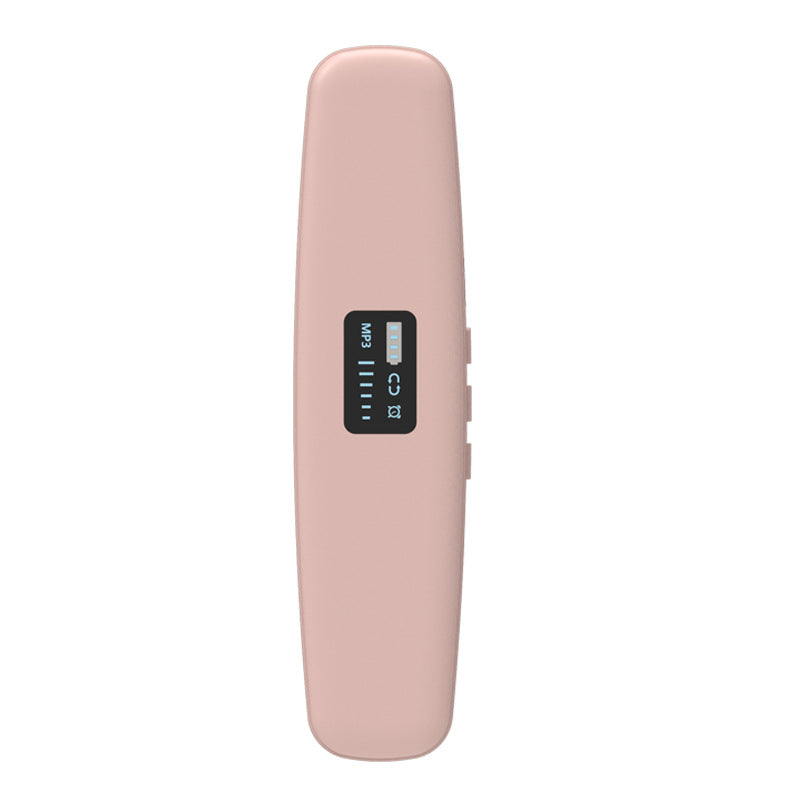 Under-Pillow Bone Conduction Sleep Sound Device - Bluetooth 5.3, TF Card, 8H Playtime & Timer(Pink)