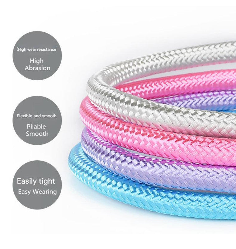 Blue Durable Nylon P-Collar Dog Training Set - Heavy Duty Leash & Martingale Collar (Size : L)