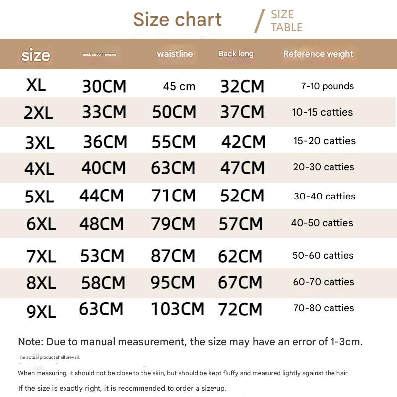 Grey Classic Dog Sweatshirt with Hood & Drawstrings - For Large Dogs (Size : 7XL)