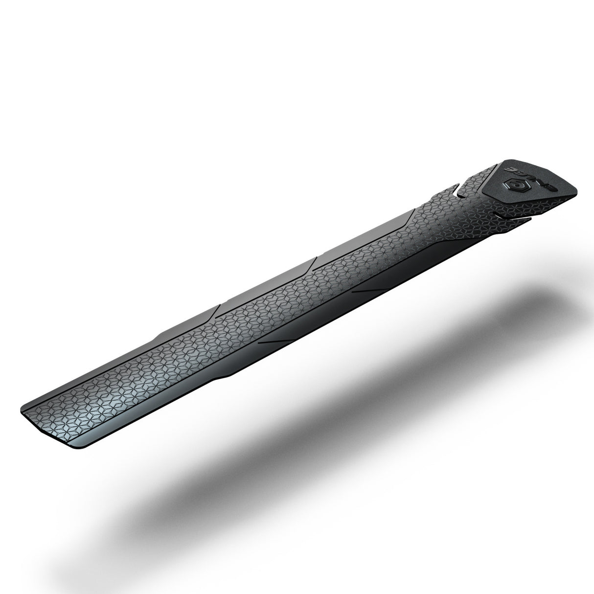 2 Pcs Black Durable Bicycle Frame Down Tube Protector Sticker - Anti-Scratch Guard for MTB & Road Bikes